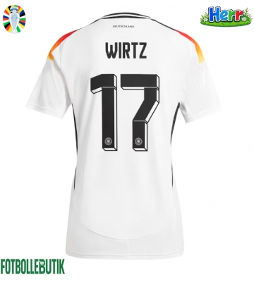 Tyskland Florian Wirtz #17 Hemmatröja EM 2024 Kortärmad